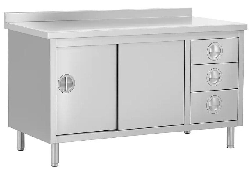 Dolaplı Çalışma Tezgahı